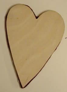 Wooden Heart (Back)