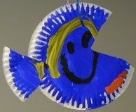 Paper Plate Fish